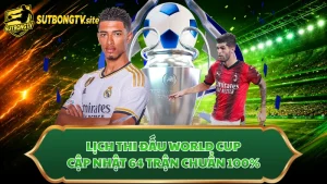 Lịch Thi Đấu World Cup